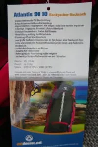Outdoorer.net Atlantis Rucksack Vorstellung - Rucksack Kaufberatung