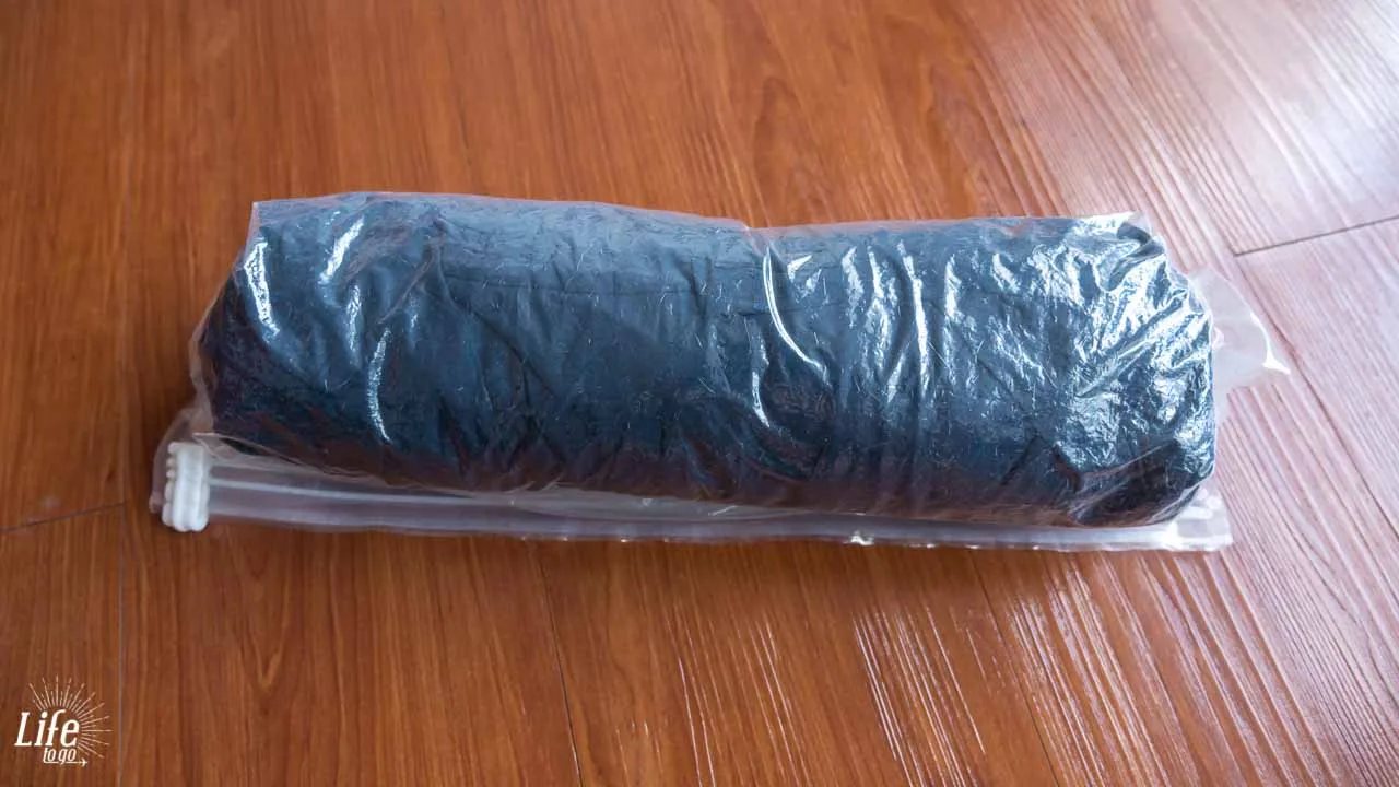 Vakuum Stausäcke als Packhilfe